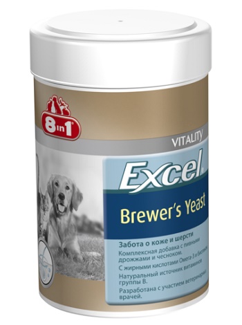 8in1 Excel Brewer`s Yeast пивные дрожжи