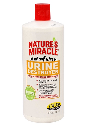 Nature`s Miracle Urine Destroyer уничтожитель пятен и запахов мочи собак