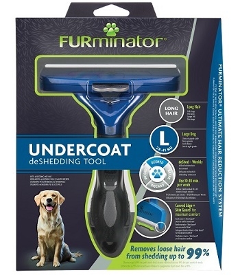 FURminator Dog L Long Hair для крупных длинношерстных собак