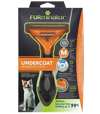 FURminator Dog M Long Hair для средних длинношерстных собак