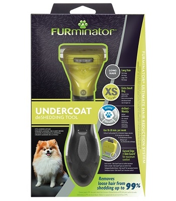 FURminator Dog XS Long Hair для карликовых длинношерстных собак