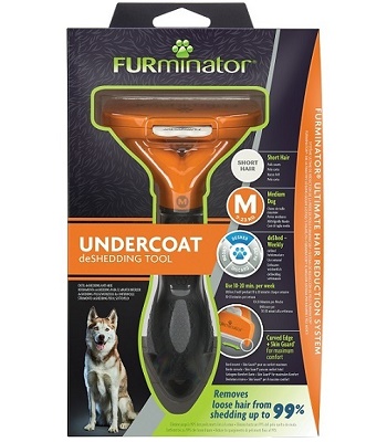 FURminator Dog M Short Hair для средних короткошерстных собак