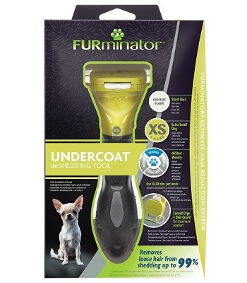 FURminator Dog XS Short Hair для карликовых короткошерстных собак