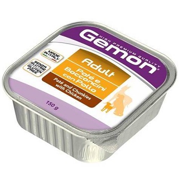Gemon Adult консервы для взрослых собак с курицей