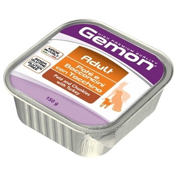 Gemon Adult консервы для взрослых собак с индейкой