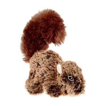 GiGwi игрушка для собак Белка с пищалкой 16 см (75308)