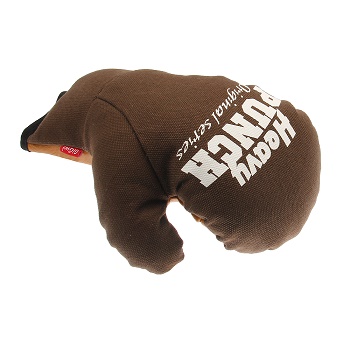 GiGwi игрушка для собак Боксерская перчатка с пищалкой 23 см (75435)