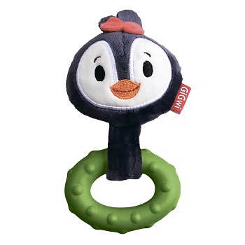 GiGwi игрушка для собак Пингвин с пищалкой 15 см (75517)