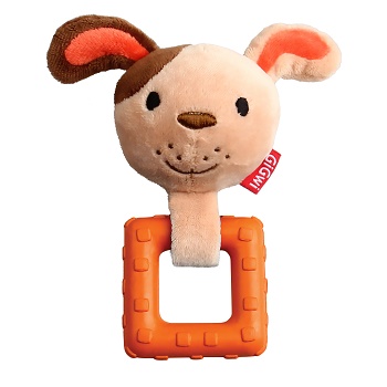 GiGwi игрушка для собак Собака с пищалкой 15 см (75518)