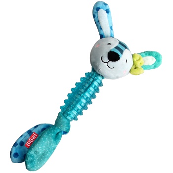 GiGwi игрушка для собак Заяц с пищалкой (75529)