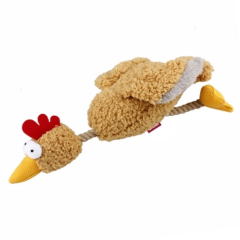 GiGwi игрушка для собак Курица с пищалкой (75537)