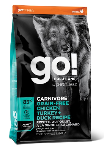 GO Solutions Carnivore Adult сухой беззерновой корм для взрослых собак 4 вида мяса