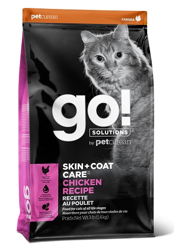 GO Solutions Skin+Coat Care сухой корм для кошек и котят с курицей