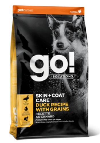 GO Solutions Skin+Coat Care сухой корм для собак и щенков с уткой и овсянкой