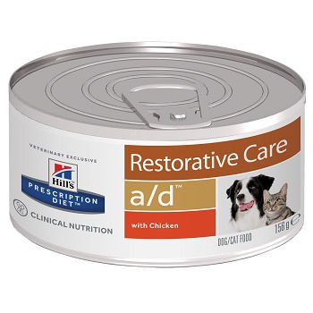 Hill's Prescription Diet A/D Restorative Care влажный корм для собак и кошек в период восстановления
