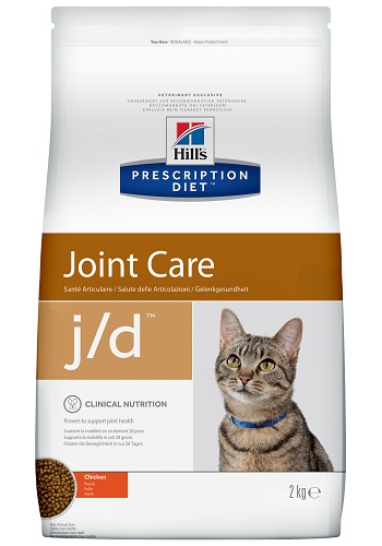 Hill's Prescription Diet J/D Joint Care сухой корм для кошек при заболеваниях суставов