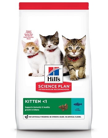 Hill's Science Plan Kitten сухой корм для котят с тунцом