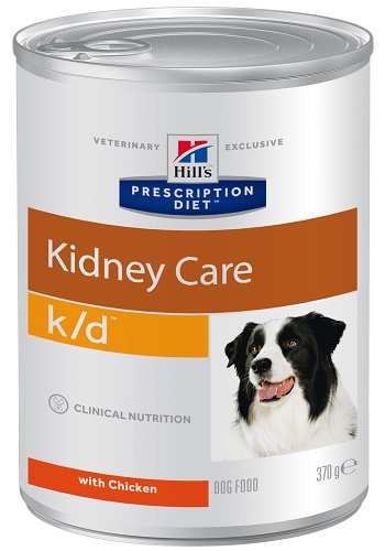 Hill's Prescription Diet K/D Kidney Care влажный корм для собак при заболеваниях почек