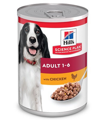 Hill's Science Plan Adult консервы для взрослых собак с курицей