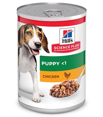 Hill's Science Plan Puppy влажный корм для щенков всех пород с курицей