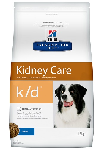 Hill's Prescription Diet K/D Kidney Care сухой корм для собак при заболеваниях почек