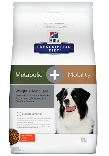 Hill's Prescription Diet Metabolic+Mobility Weight+Joint Care сухой корм для собак при ожирении