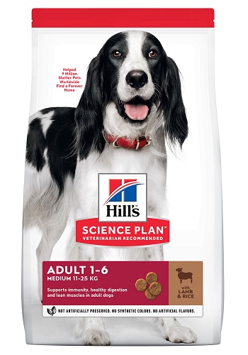 Hill's Science Plan Adult сухой корм для взрослых собак с ягненком
