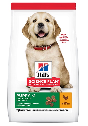 Hill's Science Plan Puppy сухой корм для щенков крупных пород