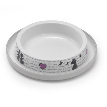 Moderna миска Trendy Dinner "Влюбленные кошки" 0,21 л (H130-027)