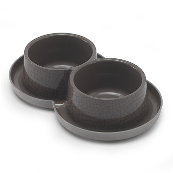 Moderna миска Trendy Dinner Double Bowl "Дикая природа" двойная 2x0,35 л (H136-113)