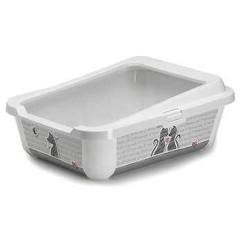 Moderna туалет открытый Hercules Tray "Влюбленные кошки" 51x39x19 (K162-0272)