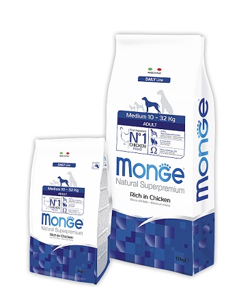 Monge Daily Adult Medium корм для взрослых собак средних пород