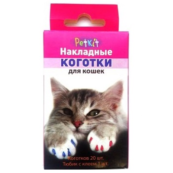Petkit накладные коготки S для кошек (2,5-4 кг)
