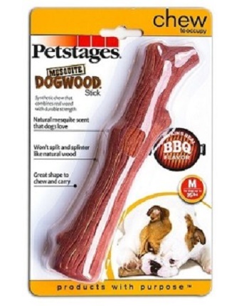 Petstages Mesquite Dogwood игрушка для собак с ароматом барбекю 18 см