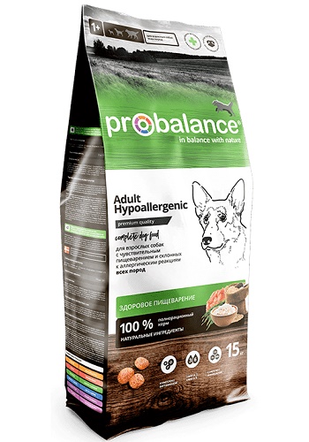ProBalance Hypoallergenic сухой корм для взрослых собак гипоаллергенный