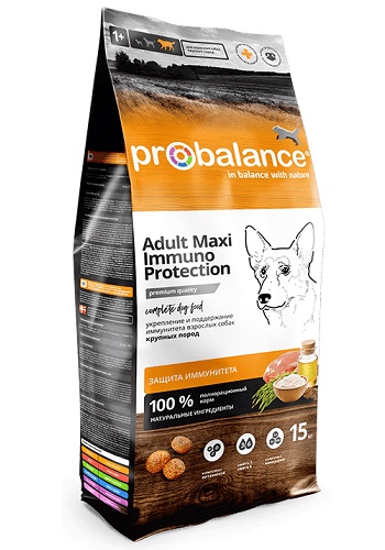 ProBalance Immuno Adult Maxi сухой корм для взрослых собак крупных пород
