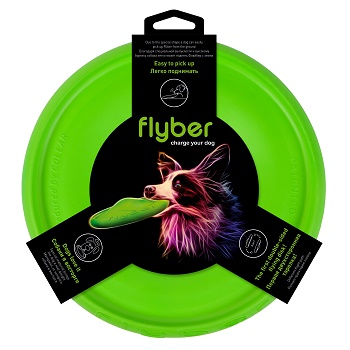 Flyber двусторонняя летающая тарелка для собак 22 см