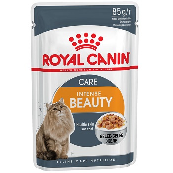 Royal Canin Intense Beauty влажный корм для кошек в желе (12 шт.)