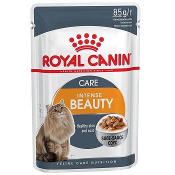 Royal Canin Intense Beauty влажный корм для кошек в соусе (12 шт.)