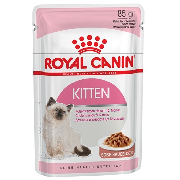 Royal Canin Kitten влажный корм для котят в соусе (14 шт.)