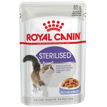 Royal Canin Sterilised влажный корм для кошек в желе (14 шт.)