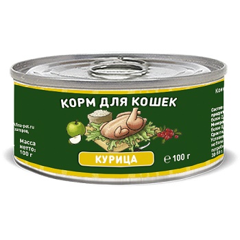 Solid Natura Holistic консервы для кошек с курицей