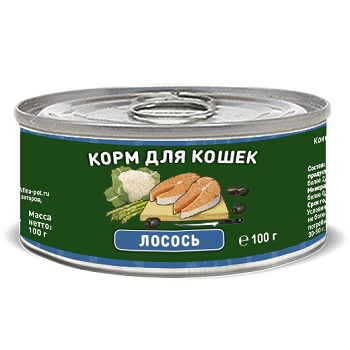 Solid Natura Holistic консервы для кошек с лососем