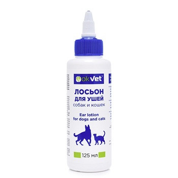 АВЗ OkVet лосьон для ушей собак и кошек
