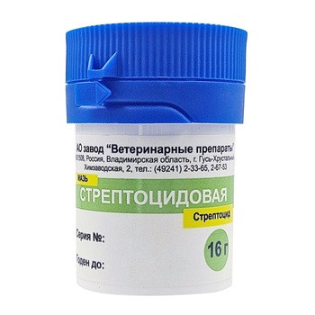 АВЗ Стрептоцидовая мазь для заживления ран