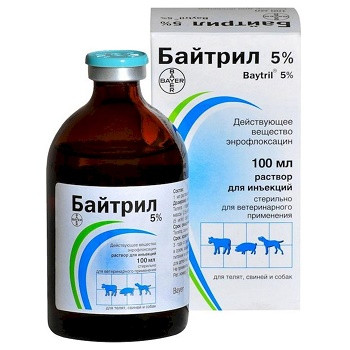 Bayer Байтрил инъекционный раствор 5%