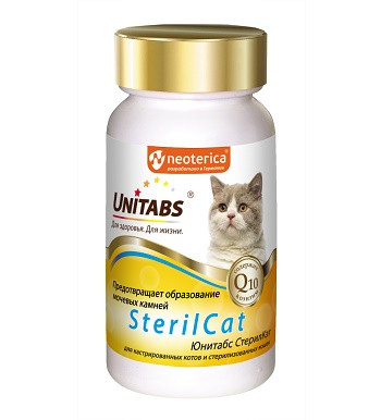 Unitabs SterilCat витаминно-минеральный комплекс для стерилизованных кошек