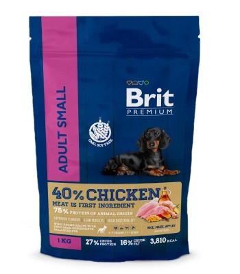 Brit Premium Adult Small сухой корм для собак мелких пород
