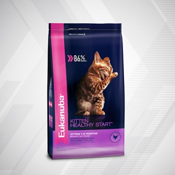 Eukanuba Kitten Healthy Start сухой корм для котят