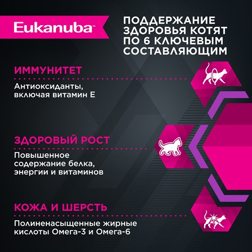Eukanuba Kitten Healthy Start сухой корм для котят